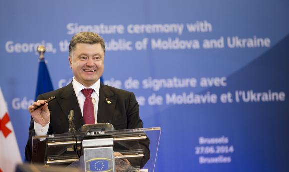 Підписання Угоди про асоціацію з Євросоюзом Порошенко